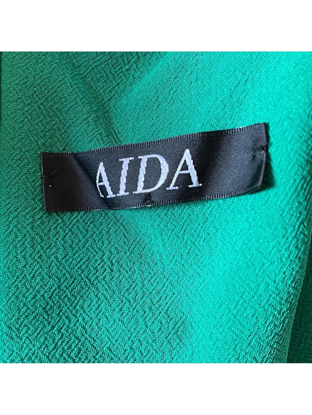 Aida Elegant Green Strapless Dress - Picture 5 of 7
